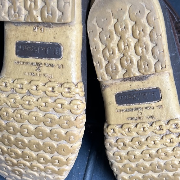 LL Bean Brown Bean Duck Boots - Picture 5 of 6